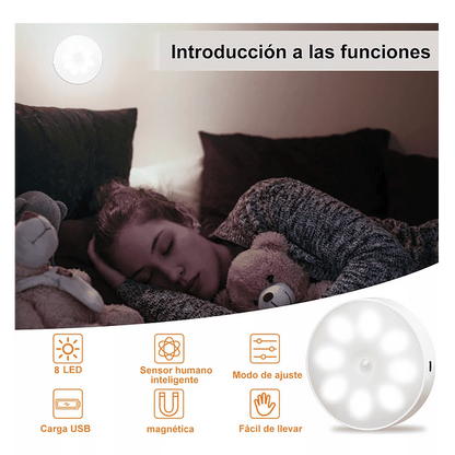 Pack de 3 luces LED nocturnas con Sensor